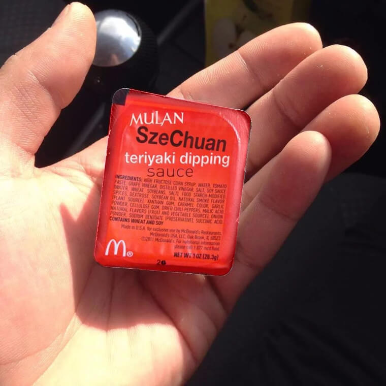 McDonald’s Mulan Szechuan Sauce Worth $14,700
