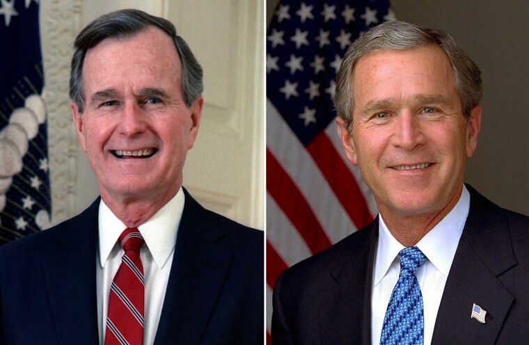 President George Bush Happens to Have a President Son
