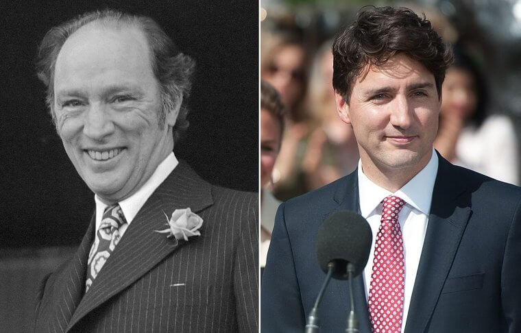 Canadian Prime Minister Pierre Trudeau’s Son Is Now Also Prime Minister