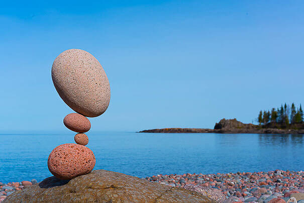 The Master of Stone Balancing