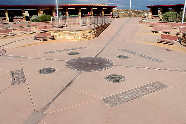 The Four Corners in Nowhere, USA