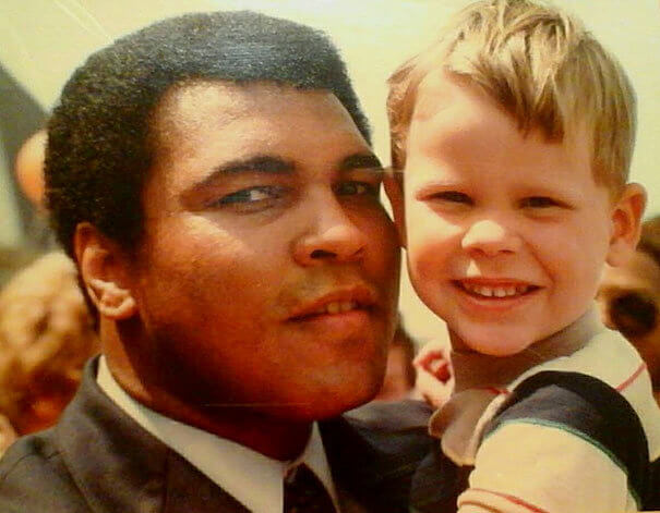 Muhammad Ali and a Boxing Demo