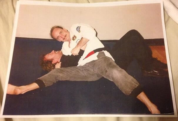 When Dad Pinned Down Chuck Norris